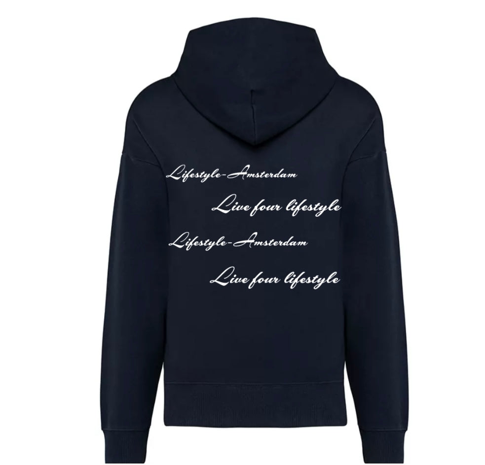 LIFESTYLE ~ Hoodie navy blue