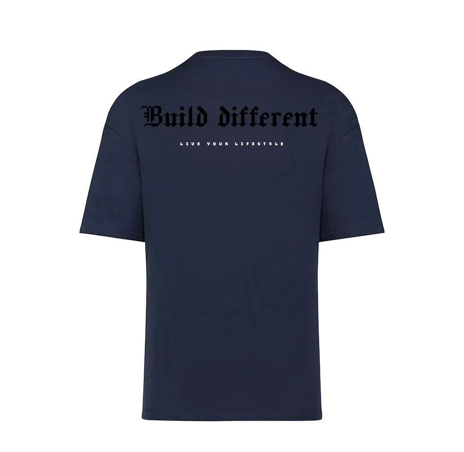 LIFESTYLE - Oversized x Build Different (navy blue)